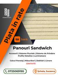 Panouri Sandwich Botosani si Imprejurimi - Plata in rate