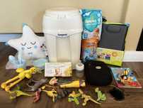 Lot cos pampers Tommee Tippee, geanta Avent, batista bebelusului