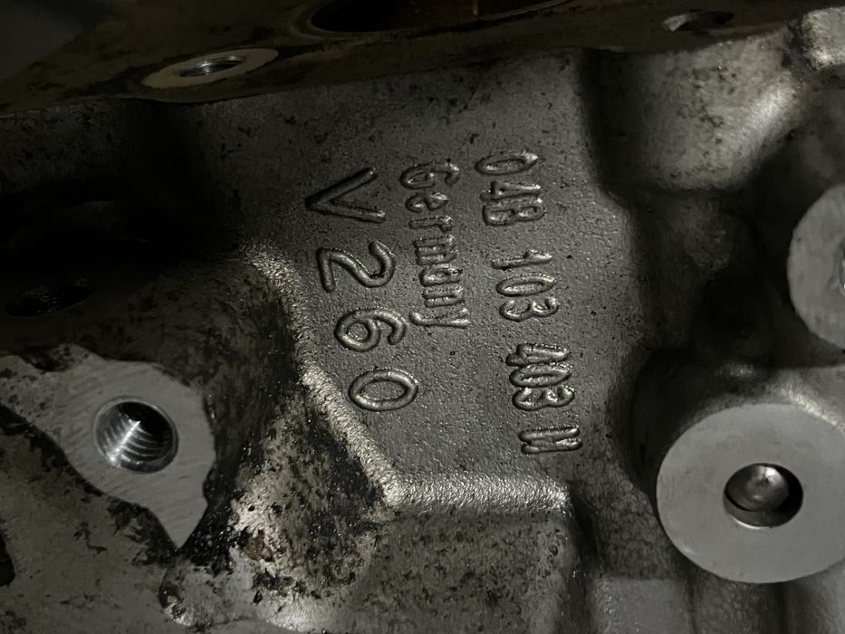 Piese din dezmembrarea unui motor 14 Tdi  CUS