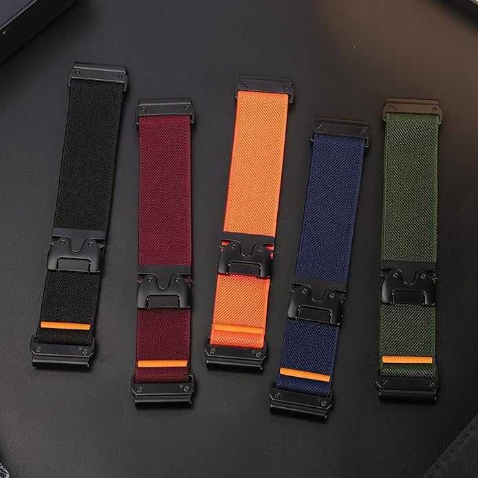 Текстилна каишка за Garmin с Quickfit 20 | 22 | 26 mm.