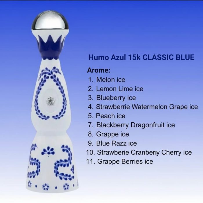 HUMO AZUL 15k pufuri importator