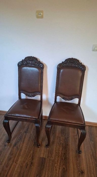 Scaune din piele naturala