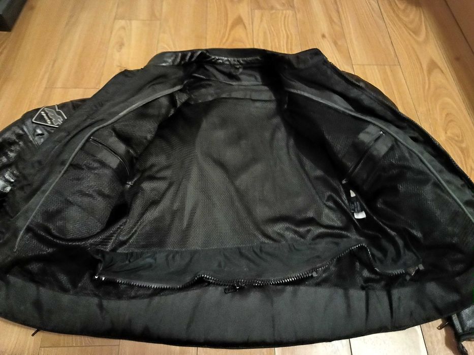 Geaca motociclist / moto, piele naturală, marca RK Sport, marime M