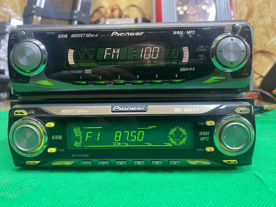 Player auto Pioneer Deh P 3600MP/Deh P 6700 MP Old school