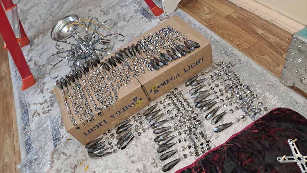 Elektrik va lyustra o'rnatish