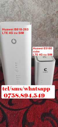 Router 4G LTE cu SIM Huawei E5180S, HUAWEI B818-263,Dual Band, Gigabit