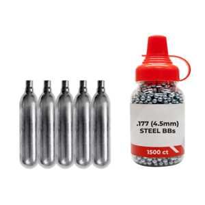Pistol airsoft CO2 MODIFICAT!! + bile Arma Legala- Puternic gaz Pusca