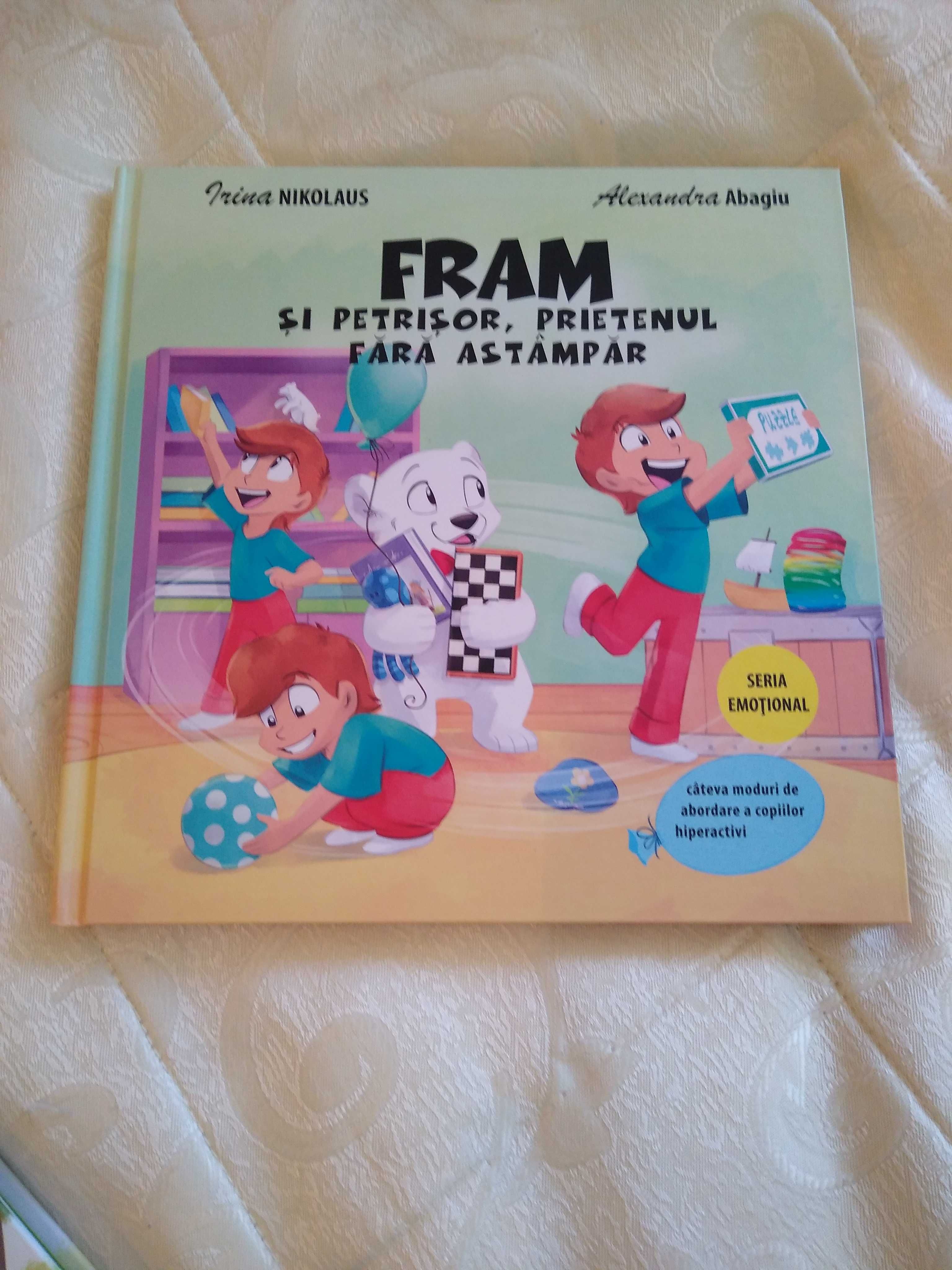 Colecție 4 cărți Fram Seria emoțional - Editura Curtea Veche