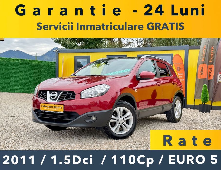 Nissan Qashqai 2011 -1.5Dci -110Cp -Euro 5 -Km Reali -Parc Auto -Rate -GARANTIE