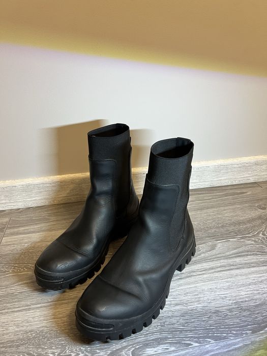 Кожаные ботинки Massimo Dutti (размер 41)