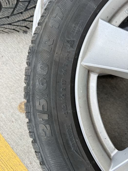 Зимни гуми с джанти DEZENT 215/60/17