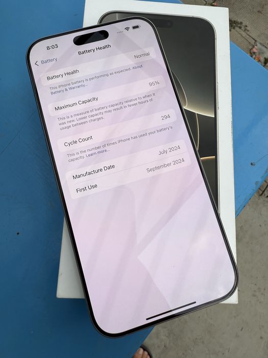 *Топ* iPhone 16 Pro Max 256 GB Natural Titanium