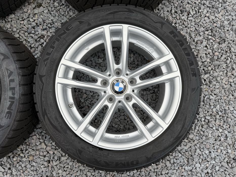 Jante BMW iarna 225 50 R17 cu anvelope noi 8 mm