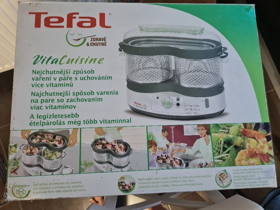 Aparat de gatit cu aburi Tefal Vitacuisine Nutritious & Delicious VS40