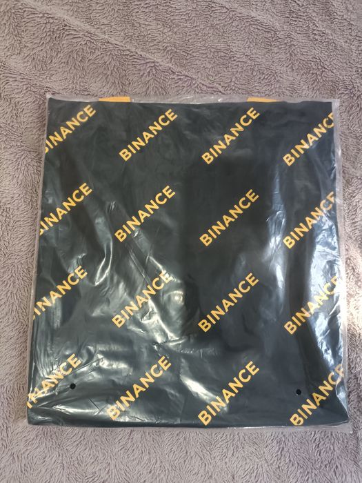 Сумка BINANCE лейбл дешево