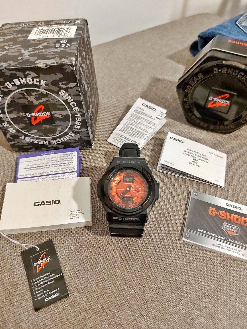 Casio g-shock tissot fossil