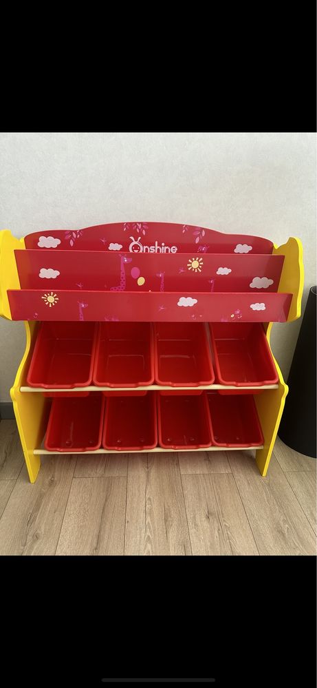 Продам детскую подставку для хранения игрушек