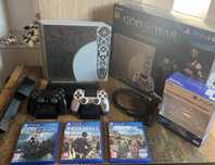 PS4 Pro 1TB God of War Limited Edition (версия 11.00] с над 150 игри!
