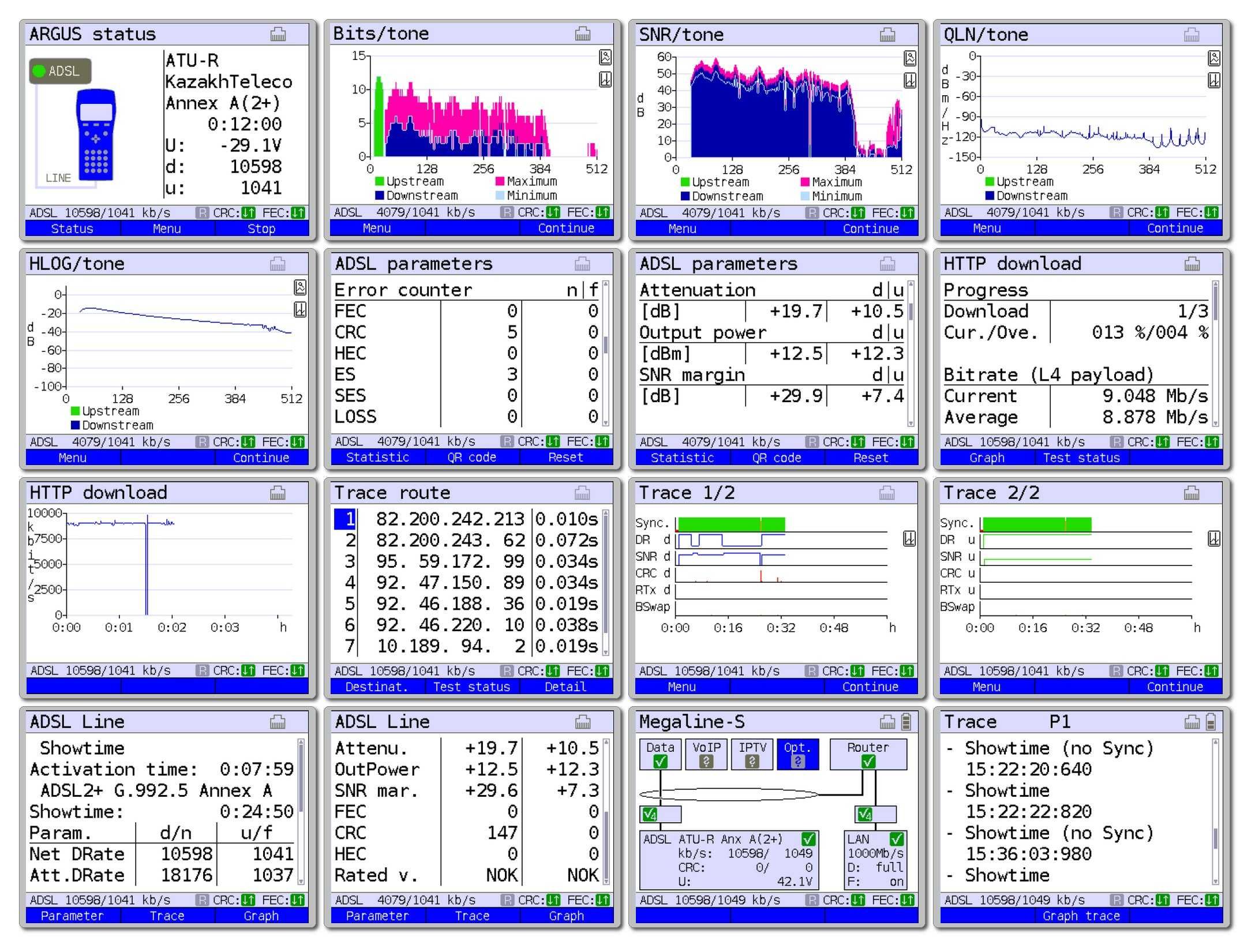 ARGUS 152 - тестер для ADSL2+, VDSL2, VoIP, IPTV, POTS, GBit Ethernet