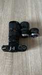 Yashica FX-D Quartz + 50mm 1.7+ 35-70mm + 35-140mm Soligor aparat foto