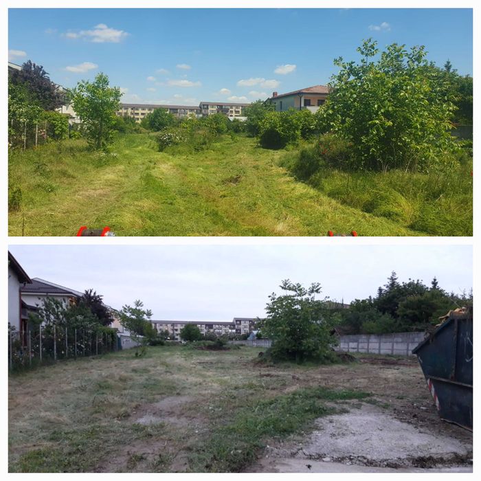 Salubrizare si igienizare terenuri si curti, intretinere