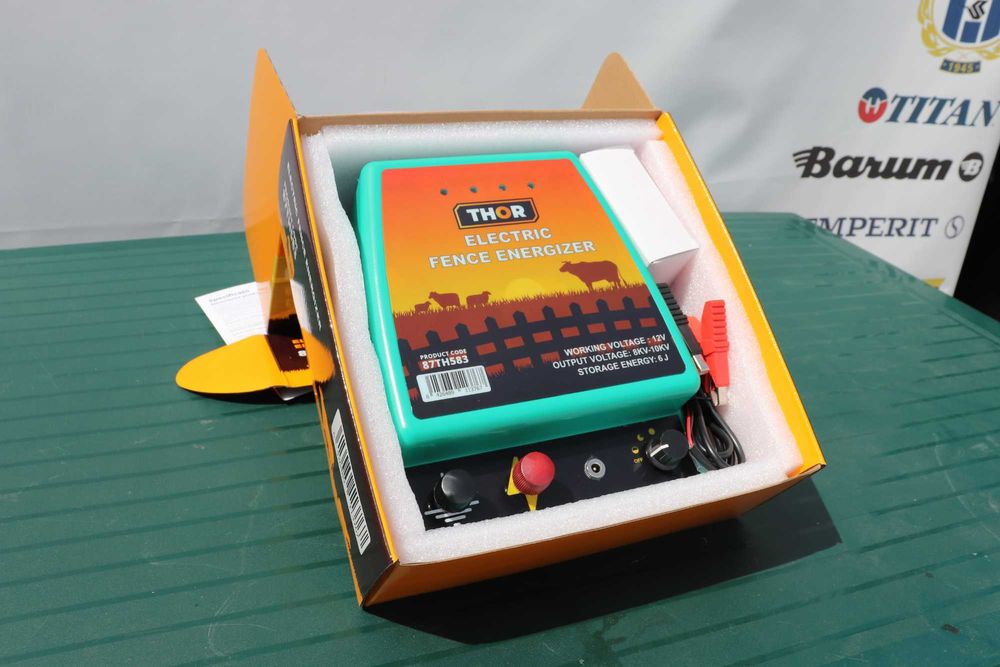 Generator 6 jouli mixt pentru gard electric pentru capre vaci oi