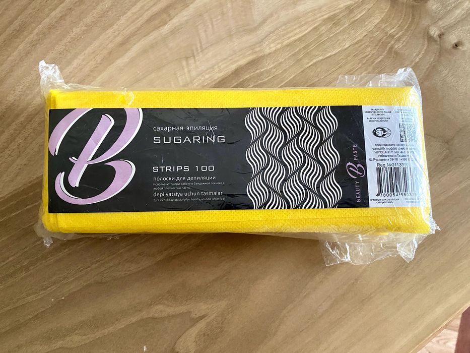 Полоски для депиляции/Depilyatsiya uchun tasmalar. SUGARING