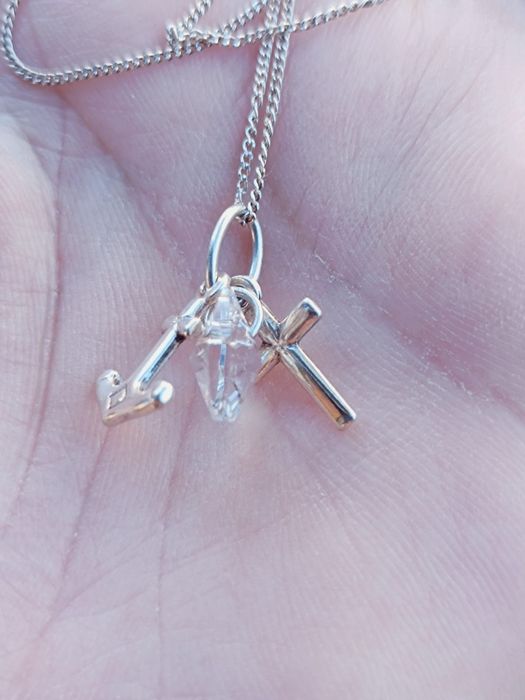 Vechi colier/lant din argint de 925