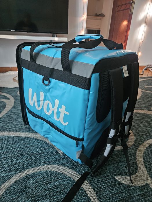 Geanta termica pentru livrari wolt cub!