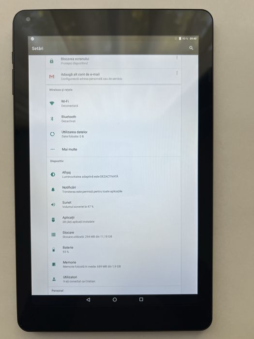 Tableta Vonino Magnet M1 cu Sim