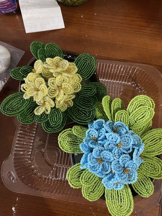 Цветы ручной работы