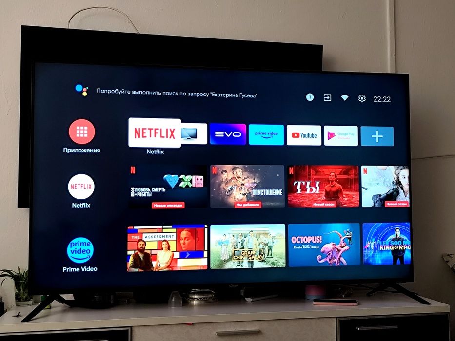 Smart tv телевизор 65 дюйма 165см смарт тв