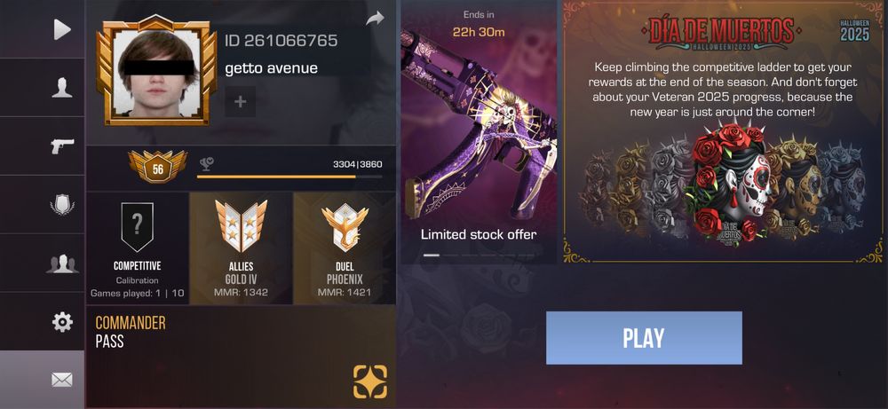 Аккаунт standoff2