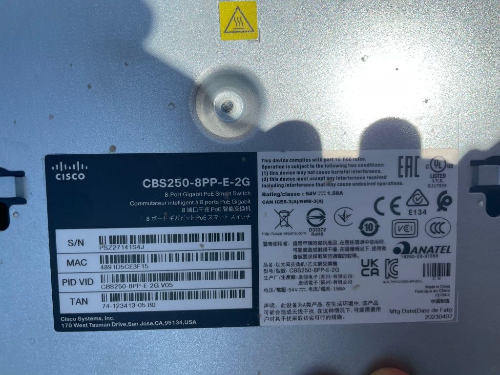 Switch Cisco Business 250series