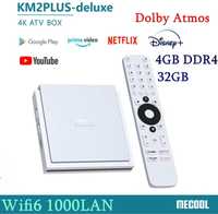 Mecool KM2 plus deluxe 4/32 android smart TV box