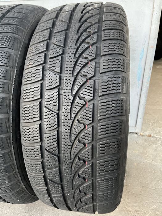 4 бр. зимни гуми 225/55/17 Petlas DOT 4417 2x7 2x5-5,5 mm