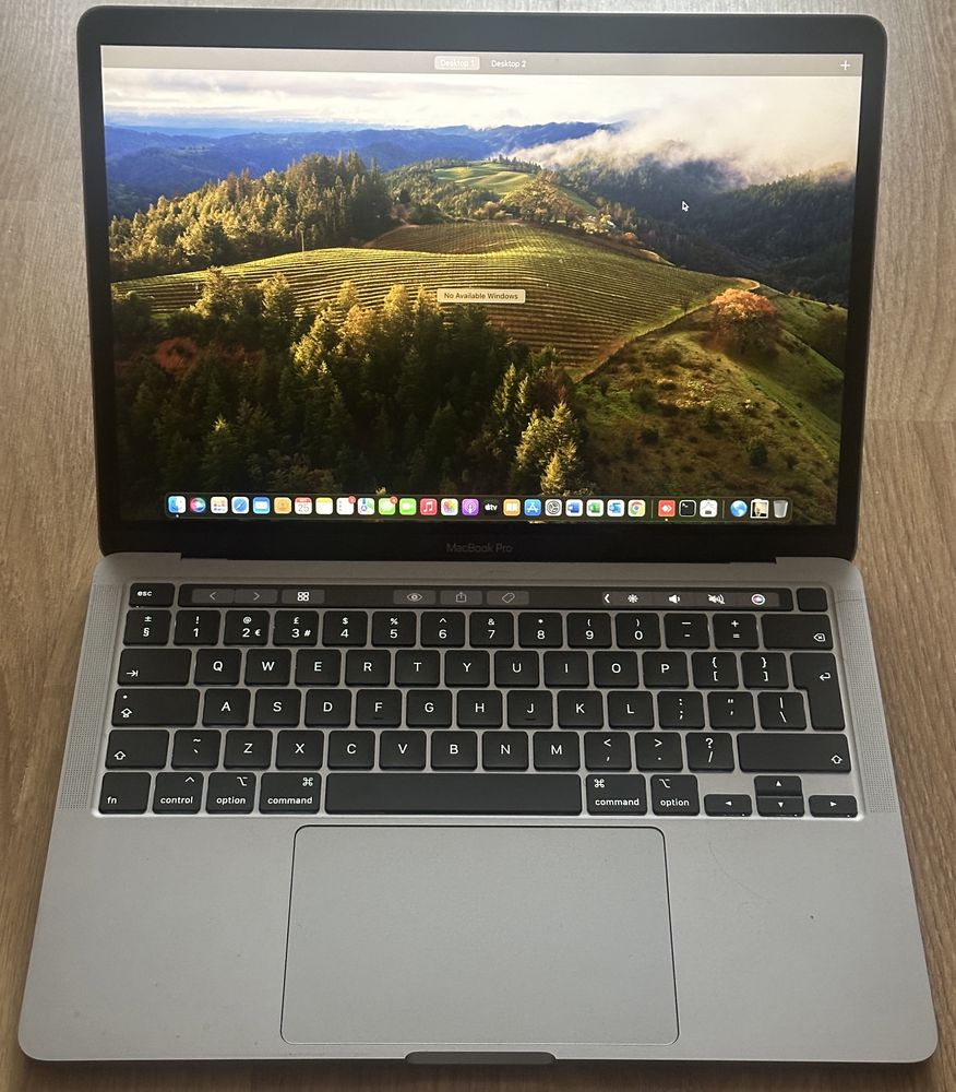 MacBook Pro 13-inch 2020 4 Thunderbolt 3 i5 16gb ram 500gb ssd