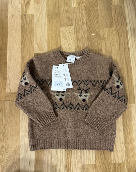 Bluza zara cu eticheta , 12-18 luni