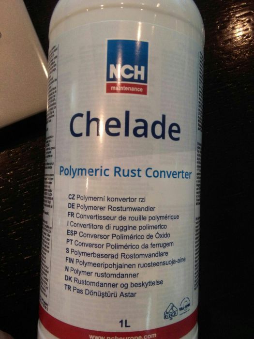 Anti rugina CHELADE (tratament chimic rugina (polimeric) antirugina