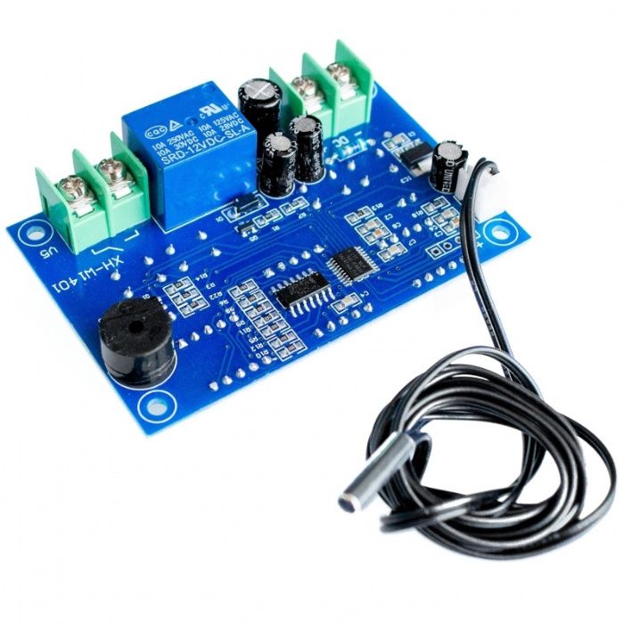 Modul Termostat 12V cu Senzor Temperatura Termostat 12V Senzor 12V 3D