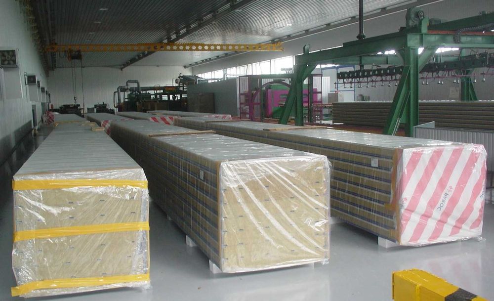 PUR izolyatsiyali sendvich panellar | изготовление панели под заказ