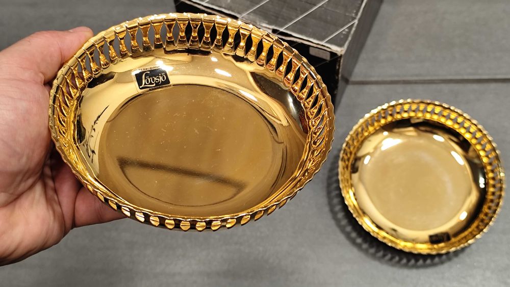 Златни Бонбониера / 24к Gold / SWEDEN / 1870г.