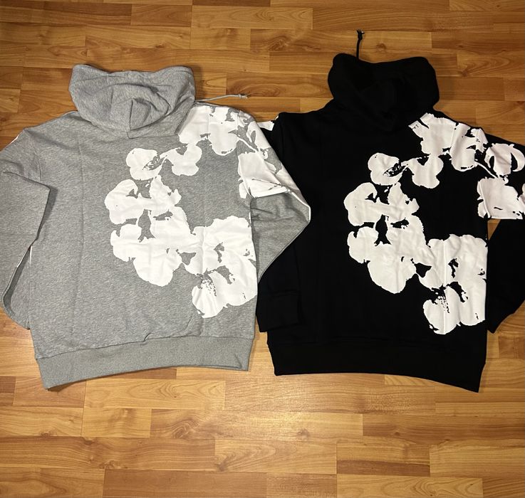 Hanorac Denim Tears Gri / Negru