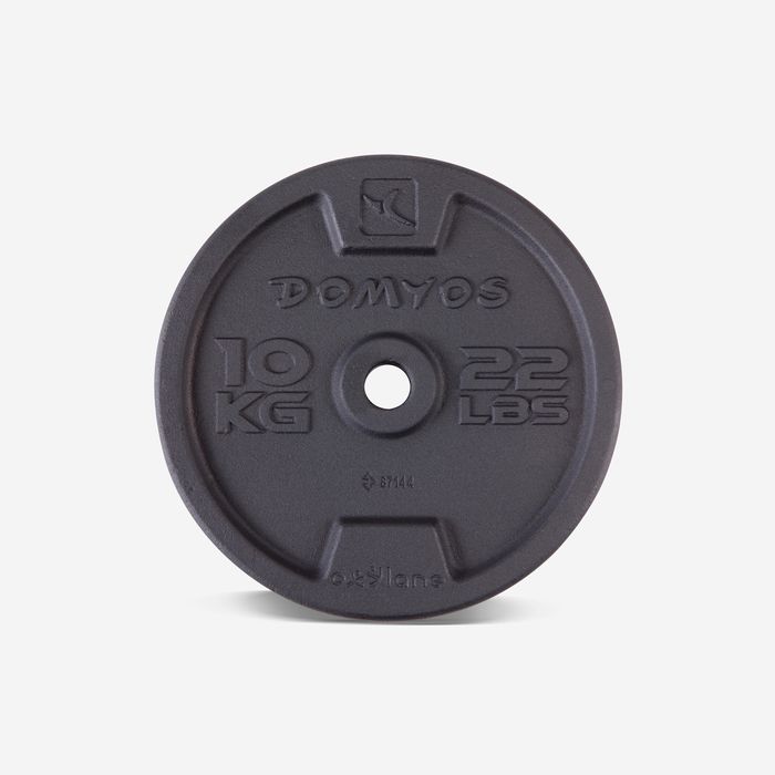 Set Gantere și Bare Bodybuilding 93 kg - produs resigilat Decathlon