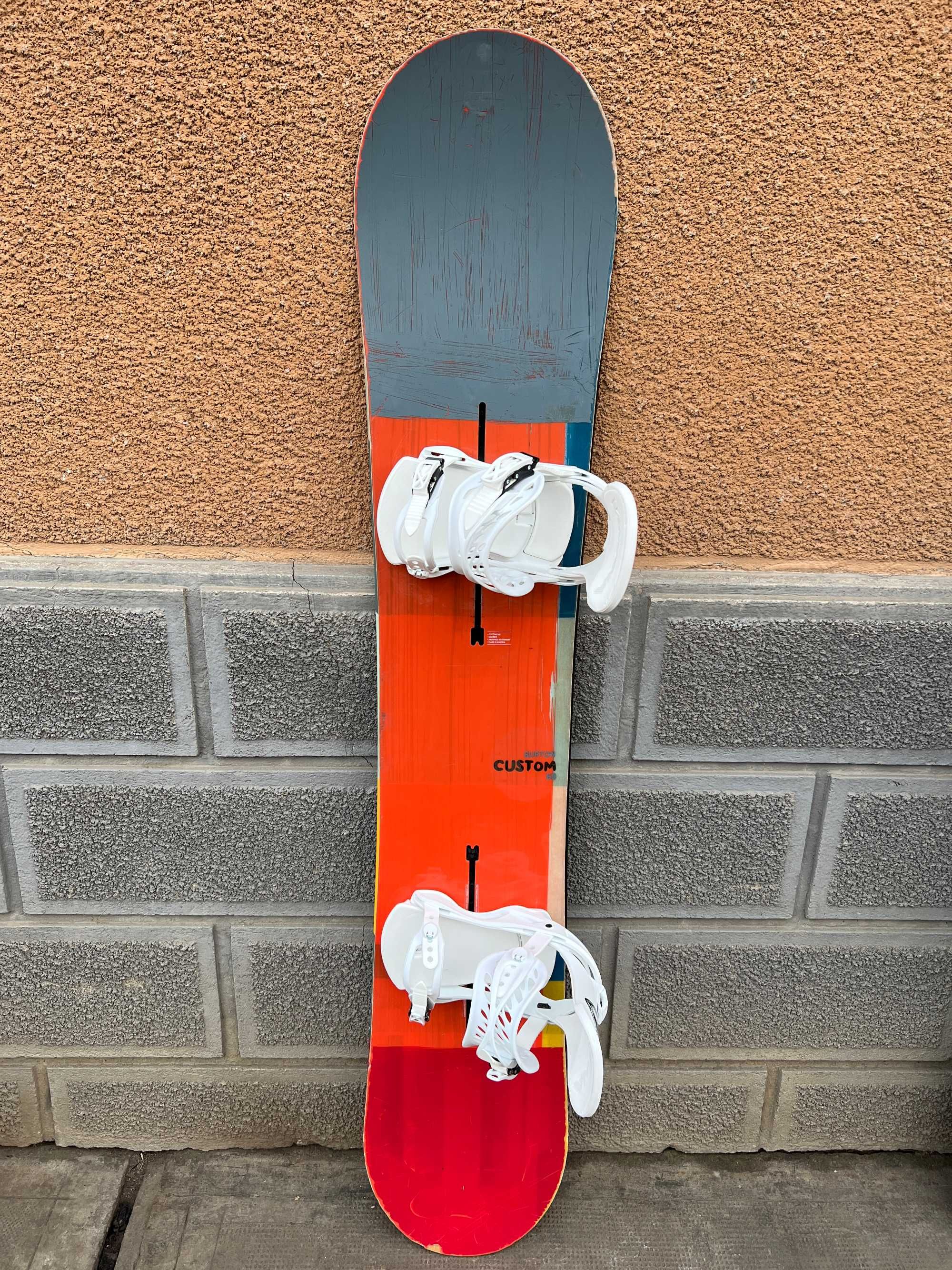 placa snowboard burton custom L160