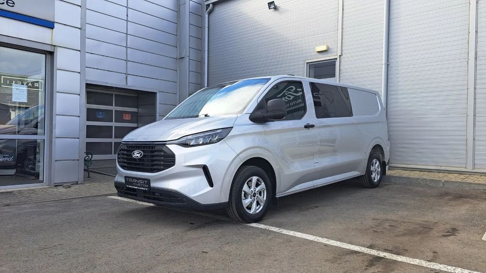 Ford NEW TRANSIT CUSTOM DCIV L2H1 T320 TREND FWD Livrare din STOC / DCIV 6 Locuri N1 / TREND L2 / SYNC IV / Faruri LED