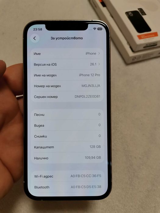 Iphone 12 Pro бял