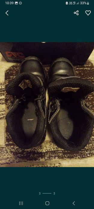 Bocanci din piele naturala