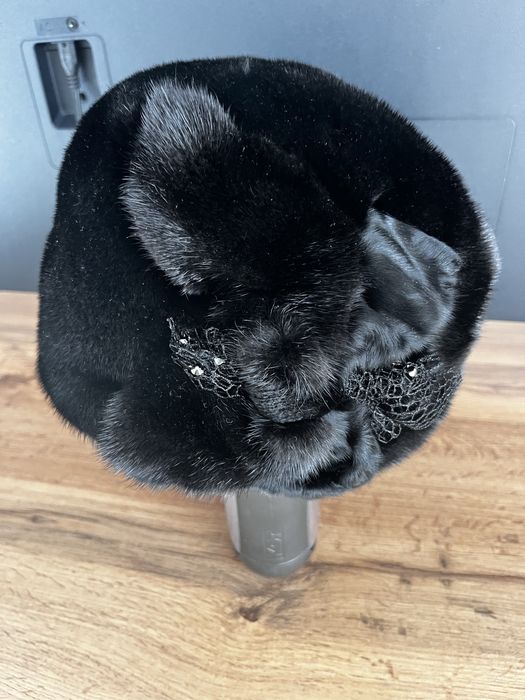 Норковая шапка женская