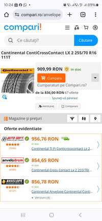 Anvelopa All Season CONTINENTAL CROSS CONTACT LX 255/70 R16 111T